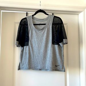 Nike Short Sleeve Top w/ Mesh Arm Inserts